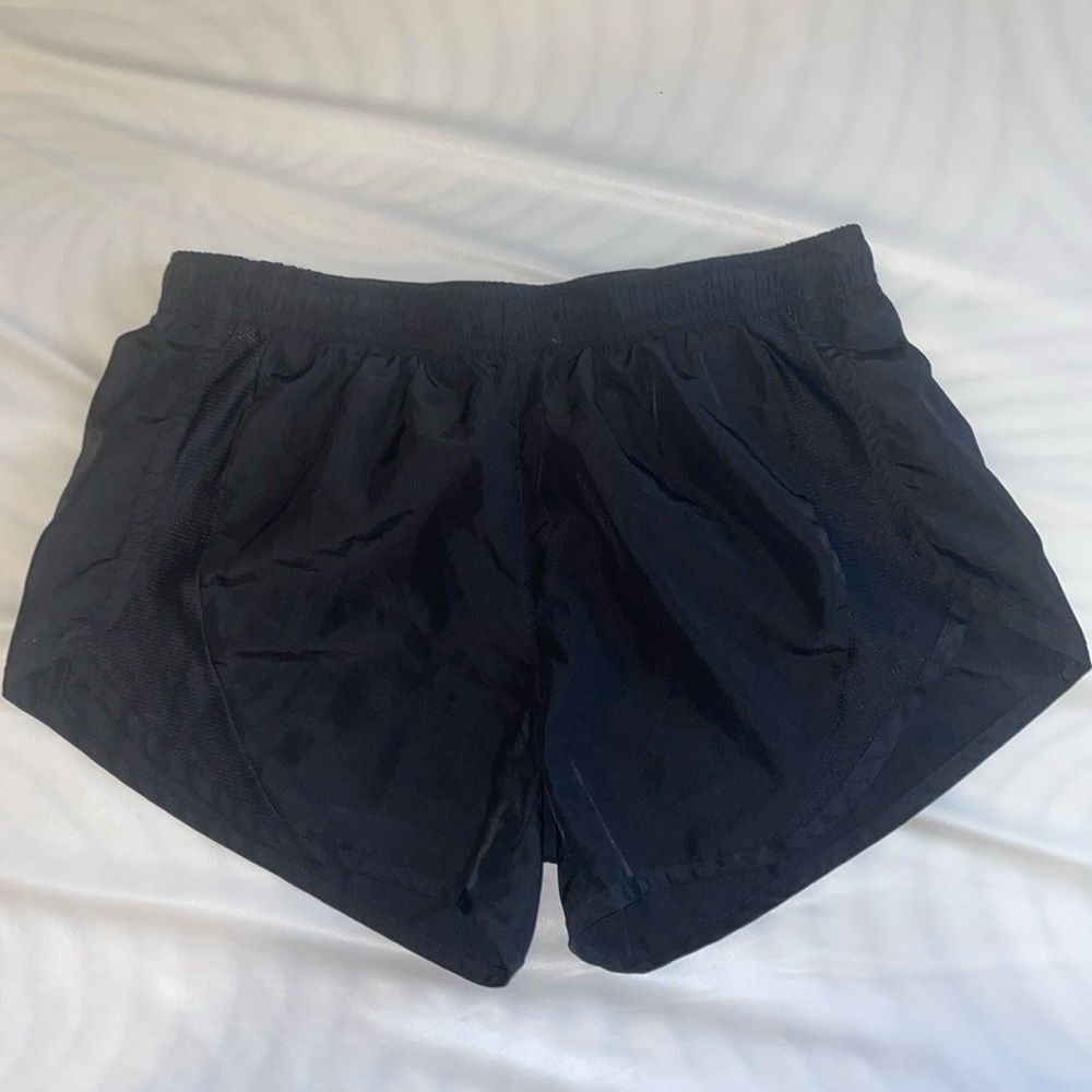 Women’s black running shorts
